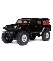 1/24 SCX24 Jeep JT Gladiator 4WD Rock Crawler Brushed RTR, Black