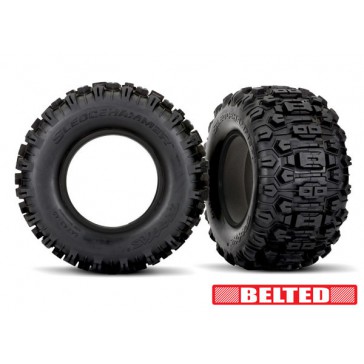 Tires, Sledgehammer (belted, dual profile (4.3' outer, 5.7' inner)) (