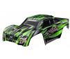 Body, X-Maxx Ultimate, green (painted, decals applied)