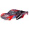 Body, Slash 2WD (also fits Slash VXL & Slash 4X4), red (painted)