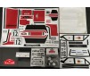 Fiat 131 Abarth Clear body with Calberson Decals