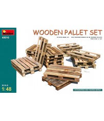 Wooden Pallet Set 1/48