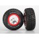 Tire & wheel assy (SCT Split-Spoke chrome, T/A KM2 tire) (2) (frt/rr)