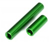 Driveshafts, center, female, 6061-T6 alum. (green) front & rear