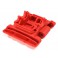 Rear Lower Skid/Gearbox Mount (1pc) - Red