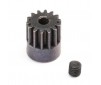 Pinion Gear, 14T, 0.5M, 2mm Shaft: Mini LMT