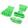 Lower Skid And Bumper Mount Set - Green