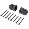 Rear Axle Mount Set, 0 deg: Mini LMT