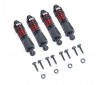 Aluminum Shock Set, 58mm Length, 300cSt Oil (4pcs) - GROM