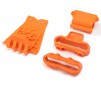 Lower Skid And Bumper Mount Set - Orange