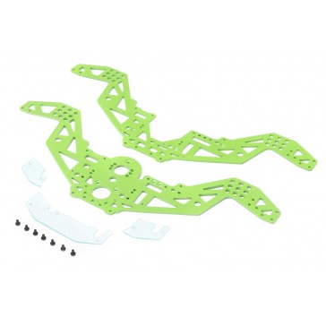 Chassis Plate Set, Green: Mini LMT