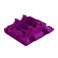 Rear Lower Skid/Gearbox Mount (1pc) - Purple