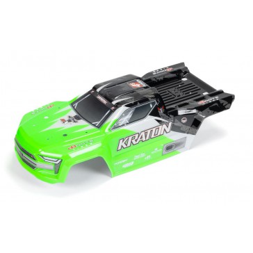 Kraton 4x4 BLX Painted Decaled Trimmed Body (Green/Black)
