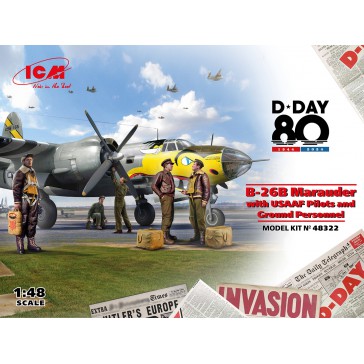 B26B Mar.& USAAF Pilots & Pers.1/48