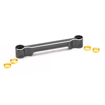 Draglink, steering, 6061-T6 aluminum (gray-anodized)