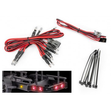 Wire harness, LED lights/ zip ties (8) (fits 10350 boat trailer)