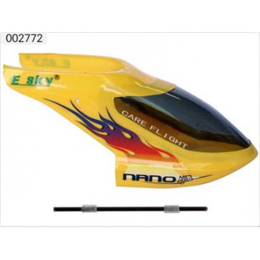 DISC.. Fuselage Set B(Yellow),sharp head for Nano