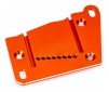 Motor mount cap, 6061-T6 aluminum (orange-anodized)