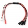 Charge lead for 3x 1S Lipo w/ balancer (XH) : Walkera micro plug