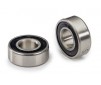 Ball bearing, black rubber sealed, stainless (5x11x4mm) (2)