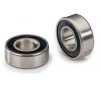 Ball bearing, black rubber sealed, stainless (5x11x4mm) (2)