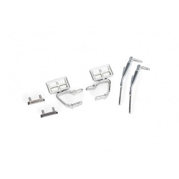 Door handles (left & right)/ mirrors, side (left & right)/ windshield