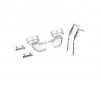 Door handles (left & right)/ mirrors, side (left & right)/ windshield