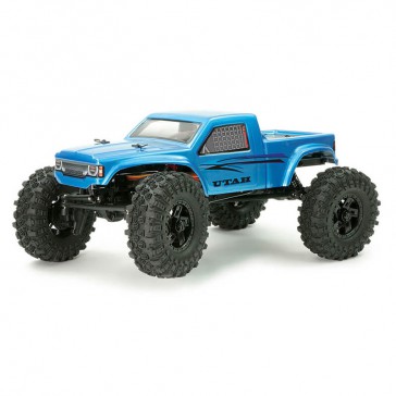 UTAH 1/18 BRUSHLESS COMP LOW PROFILE RTR CRAWLER - BLUE