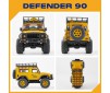1/24 Land rover Defender 90 FCX24M crawler RTR kit - camel Trophy