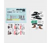 64mm F-16  2024 Version - Decal Sheet (Gray)
