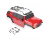 OUTBACK GEO 4x4 ASSEMBLED BODY W/ACCESSORIES - RED