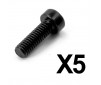 CAP HEAD 2.5X8MM SCREWS