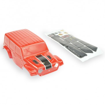 OUTBACK FURY XC PVC BODYSHELL - RED