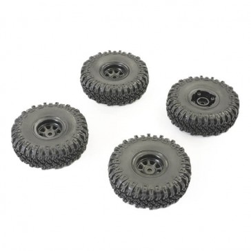 OUTBACK MINI X 2.0 GRABBER MOUNTED TYRES/BLACK WHEELS