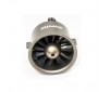 80mm Ducted fan (12-blade) with 3665-KV2000 inner runner motor (6S) V
