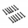 DISC.. ROUND HEAD SELF TAPPING SCREW 3 X 22MM (12)