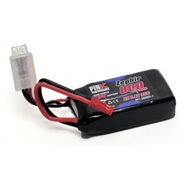 Pink Performance Zephir LiPo 2S 7.4V-800-35C (JST) 70x31x15mm 49g