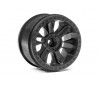 6-Shot St Wheel (Black/2Pcs)