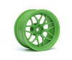 Tech 7 Wheel Green 52X26X+6Mm Offset (2Pcs)
