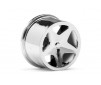 Q32 Super Star Wheel Set F/R Chrome18X10/18X14/ X4