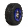 DISC..Tires, Mounted, Blue (4): Micro SCT