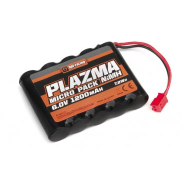Plazma 6.0V 1200mAh NiMh Micro Battery Pack