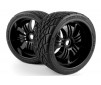 Mounted Phaltline Tire on 3251 Tremor Black Wheel