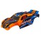 Body, Rustler (also fits Rustler VXL), orange (painted, decals applie