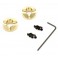 Brass Front Hub Mini-Z 4X4 MX01 (2)