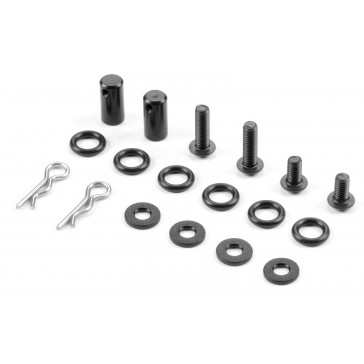 ALU FUEL TANK MOUNT - SET