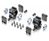 XB8 ALU REAR UPRIGHTS - SET