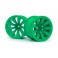 Quantum+ XT 3.2in Wheel (Green/2pcs)
