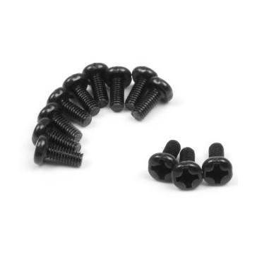 Pan Head Screws 2.5x6mm (12pcs)