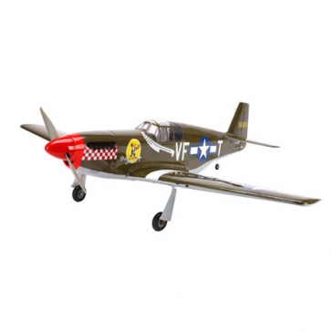 DISC.. Plane P-51B Mustang 32e Platinum ARF